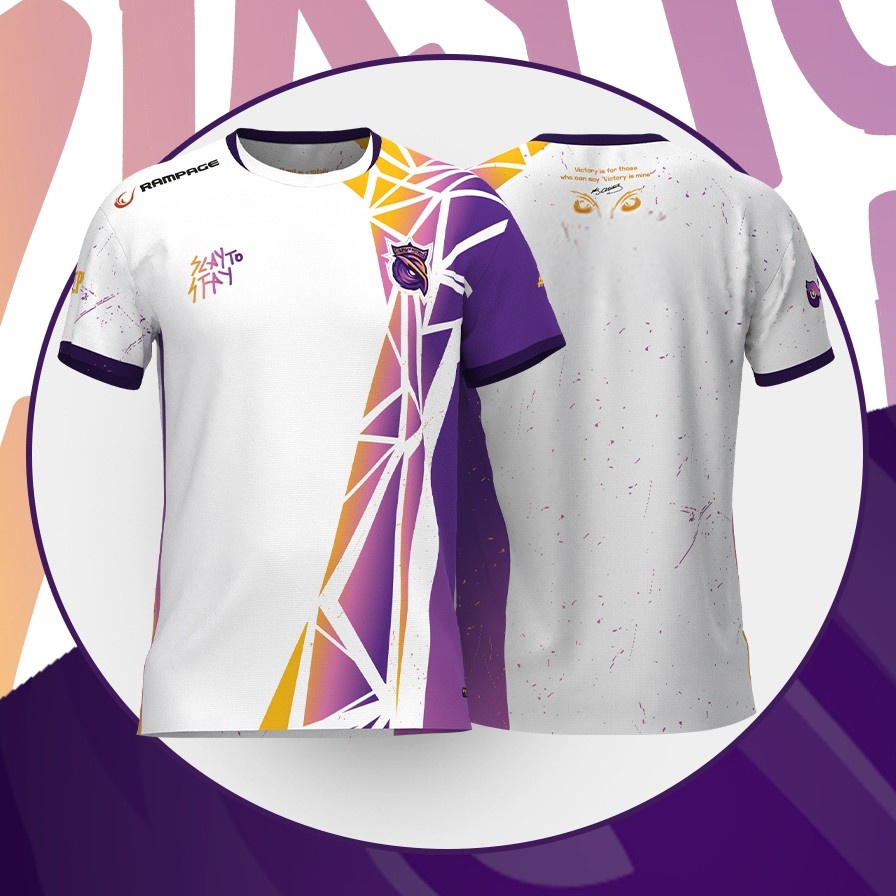 S2G Esports Team Jersey เสื้อยืดแฟชั่นทีม PUBG สำหรับผู้ชาย