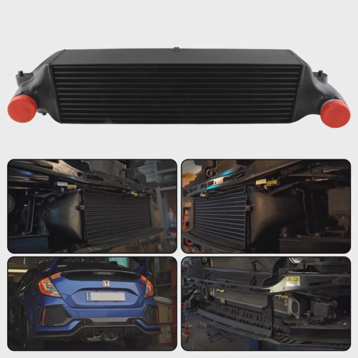 High-Performance  Competition Intercooler For Honda Civic Type R FK8 2.0L Engine K20C1 Turbo 2017+