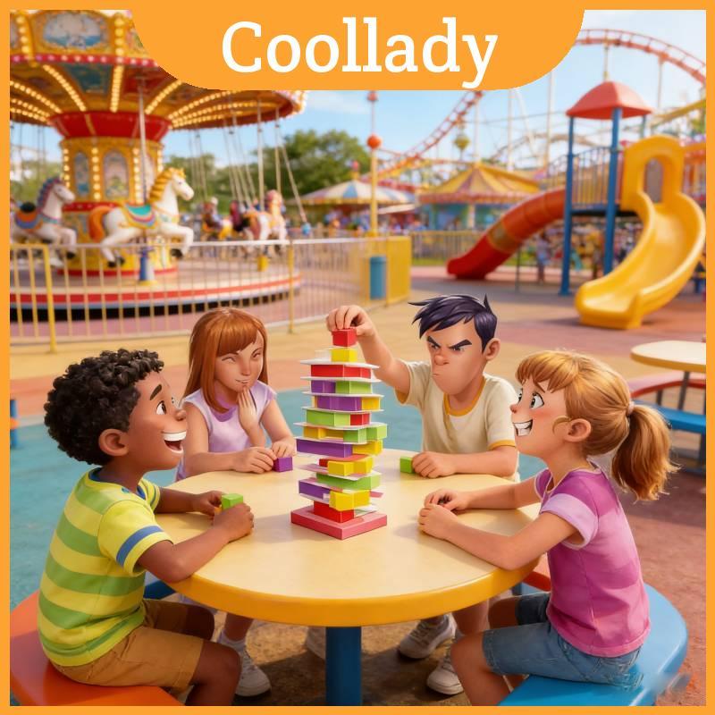 Puzzle Crazy Tower Game สําหรับเด็กและวัยรุ่นด้วยการเจริญเติบโตของประสาทสัมผัสและทางอารมณ์