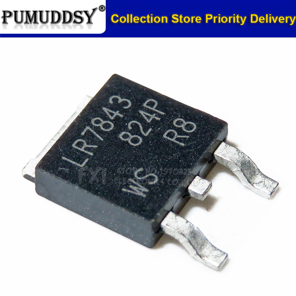 100 ชิ้น IRLR7843PBF IRLR7843 TO252 TO252 LR7843 SMD