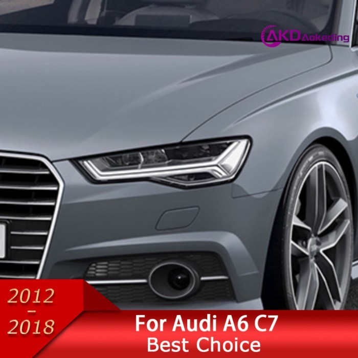 Car Headlights  for Audi A6 C7 LED Headlight 2012-2018 Headlights A6 C7 DRL Turn Signal High Beam D