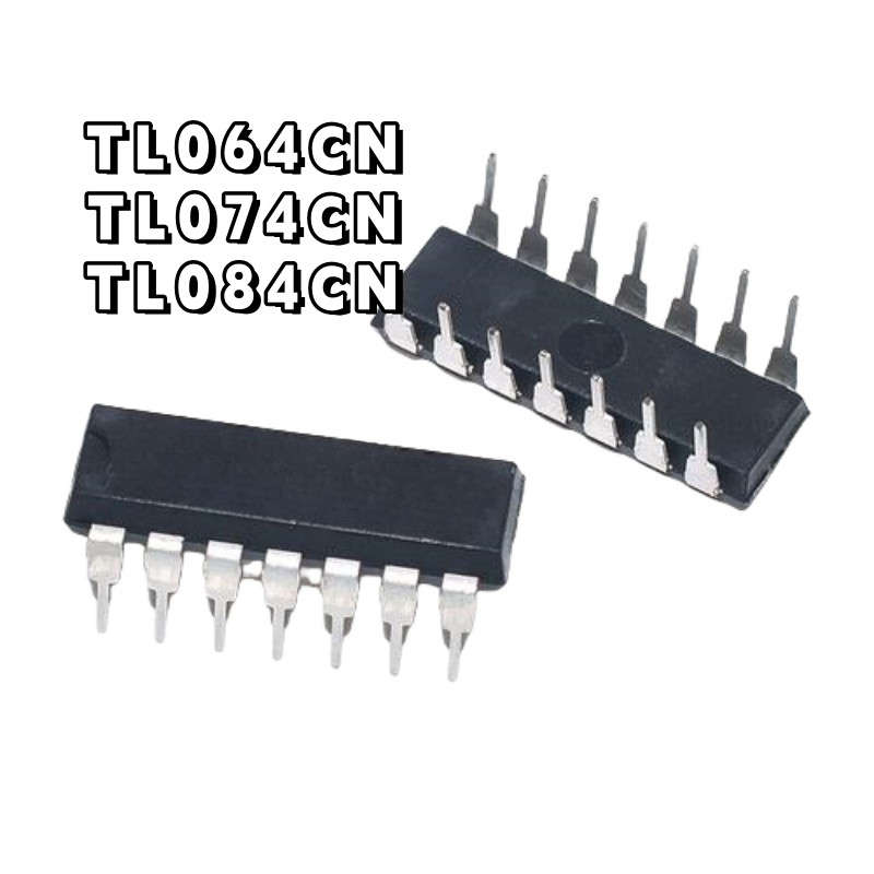 TL064CN TL074CN TL084CN In-Line DIP14 ยี่ห้อใหม่