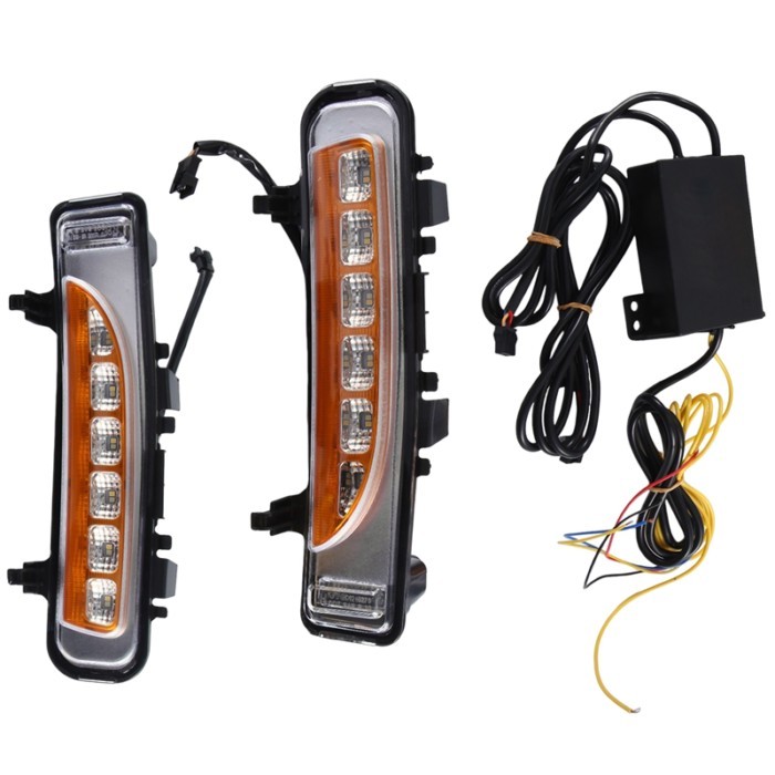 Streamer Turn Signal Daytime Running Light Fog Light Turn Signal Light For Ford Edge 09-14