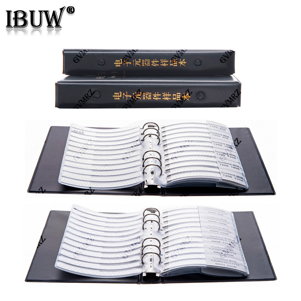 0402 0603 0805 1206 SMD Ferrite ลูกปัดเหนี่ยวนําตัวอย่างหนังสือแม่เหล็กลามิเนตแผ่นแม่เหล็กลูกปัดเหนี