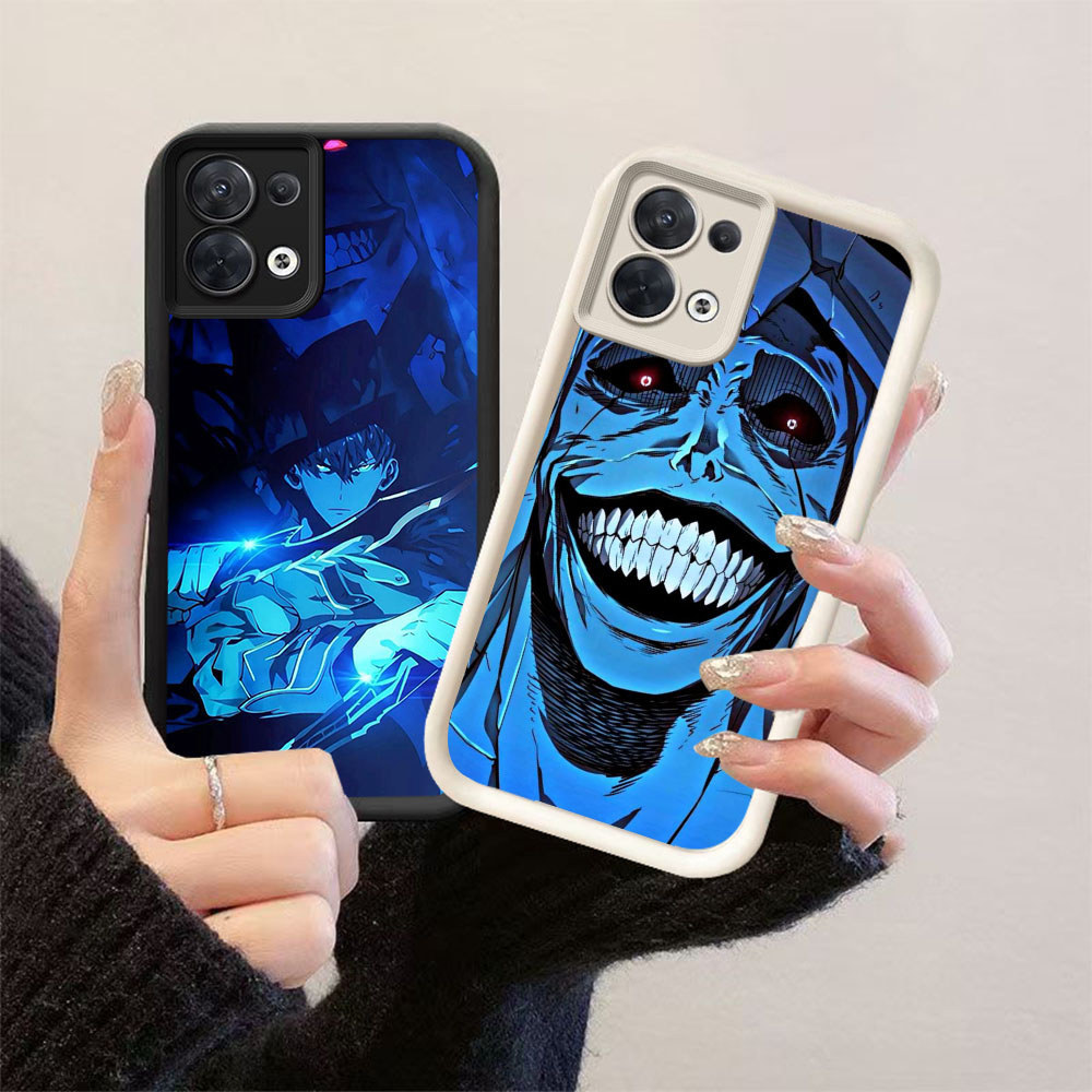 HW-1 อะนิเมะ SOLO Leveling ปลอกซิลิโคนกันกระแทกสําหรับ OPPO Reno F21 8Z F21S 7Z 8 Pro Lite 5G