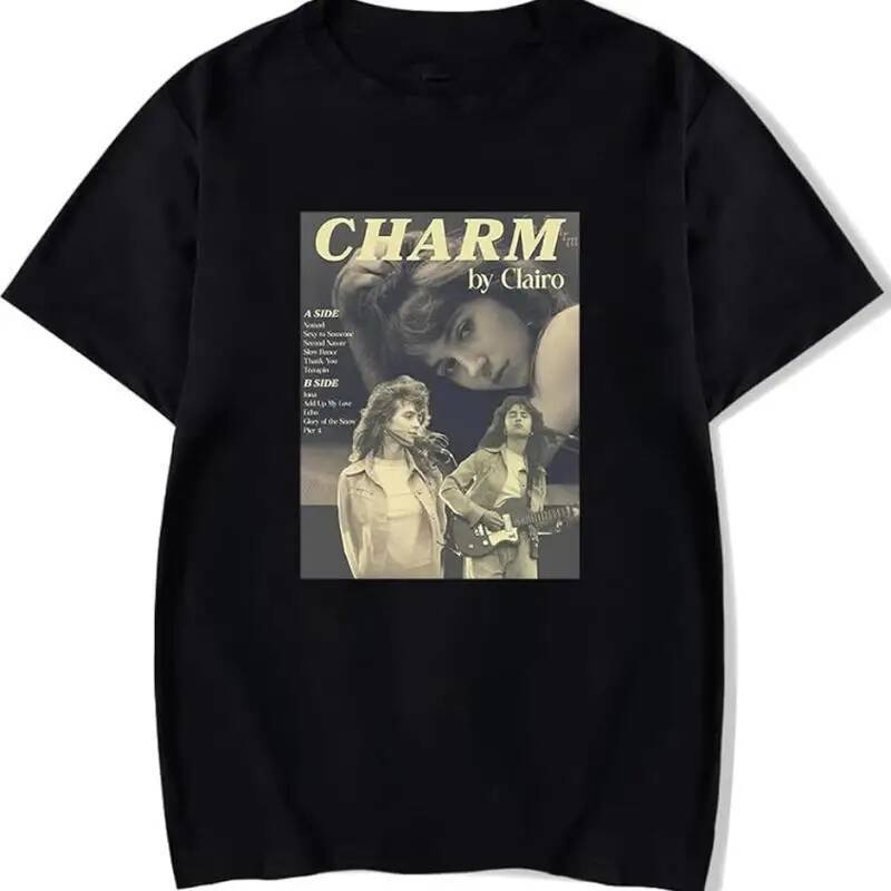 เสื้อยืดภาพ Clairo Merch Charm 90S Vintage Size S 5Xl