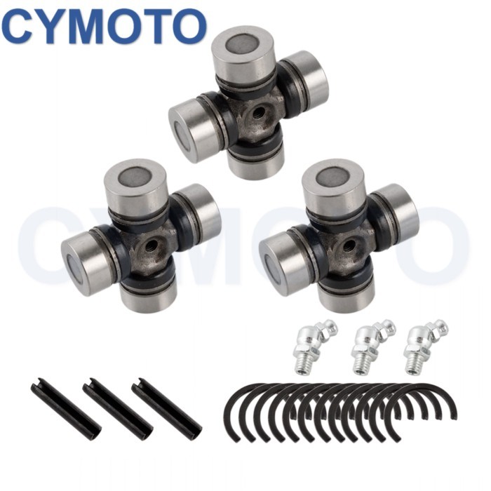 Front & Rear Prop Shaft U-Joints For Polaris ATV/UTV RZR 1000 S/S4 2016-2021 ATV/UTV RZR 900 2011-2