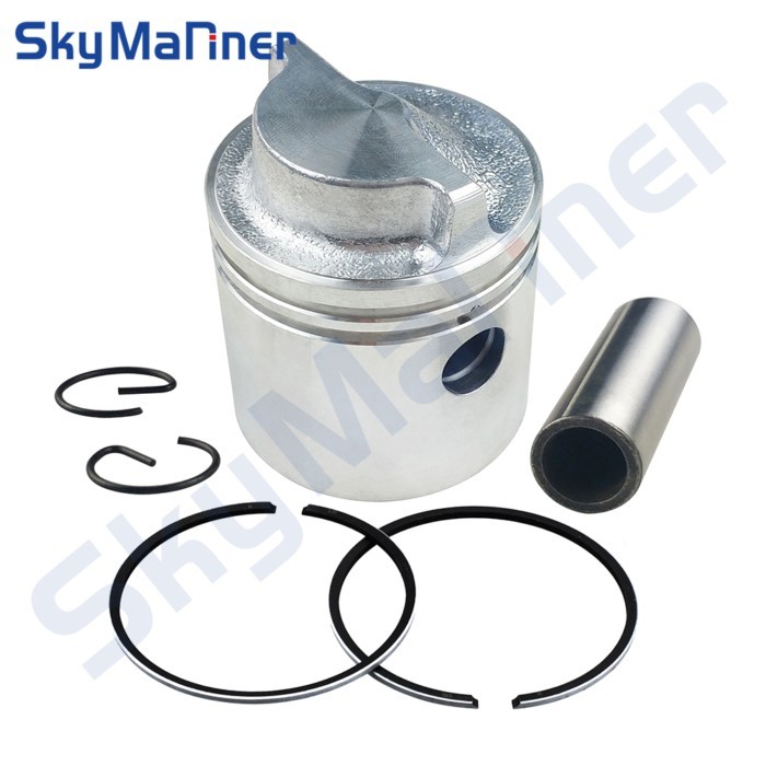 6E3-11631 Piston Set Std For Yamaha Outboard Motor 5HP 2T 54MM 6E3-11631-00-98 Powertec Seapro 6E3-