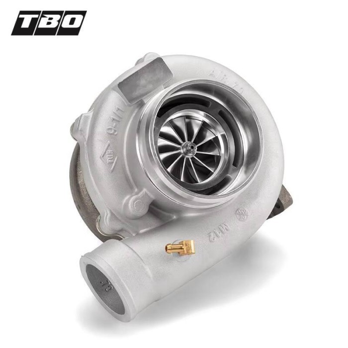 TBO GTX3076-58 A/R.70.63 V-Band T3 Journal Bearing Universal Turbocharged Racing Car GT30 GT3076 Tu