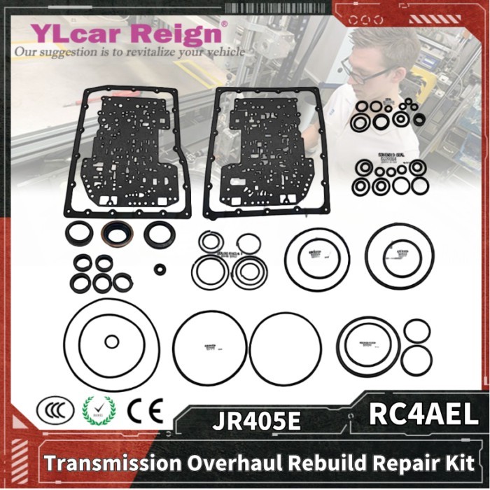 JR405E RC4AEL Automatic Transmission Gearbox Overhaul Rebuild Repair Kit Seals Gasket Fit O-rings f