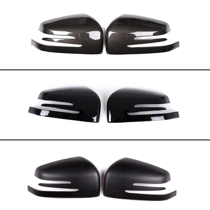 2pcs For Mercedes Benz G Class W463 ML W166 GL X166 GLS X166 GLE W166 GLE  C292 Carbon Fiber Side R