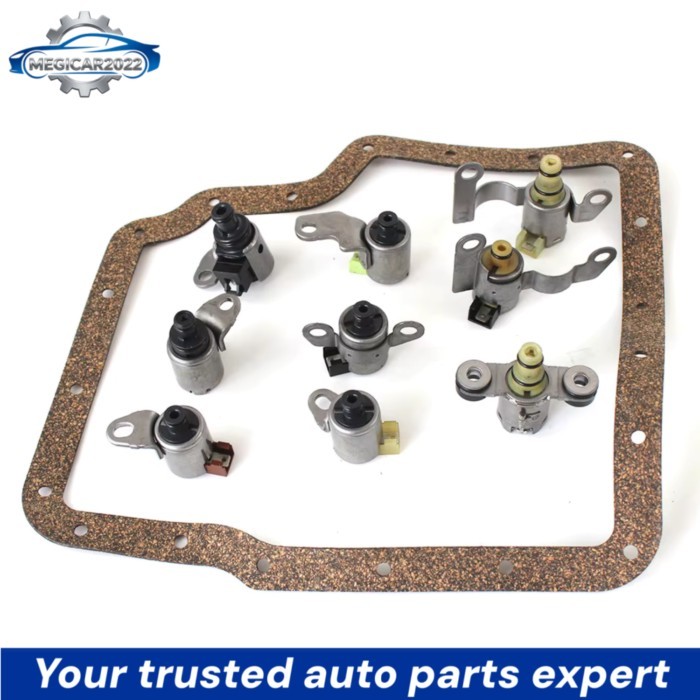 Transmission Shift Solenoid Gearbox Kit JF506E 09A 5F31 For VW Golf Jetta SHARAN N88 N89 N90 N91 N9