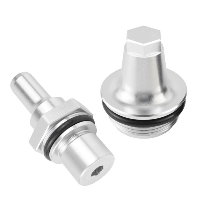For N54 Aluminum PCV Valve & Cover Set For BMW E90 E91 E60 E61 E82 E88 F01 F02 X6 E71 E89 Z4 135i 3