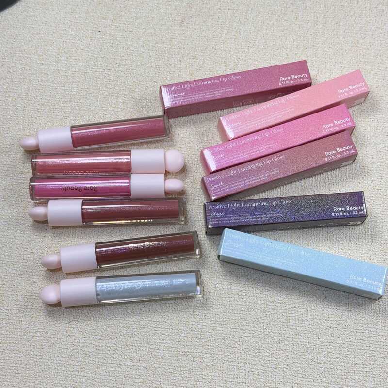 Rare Beauty Serina สินค้าใหม่ Fine Gloss ลิปกลอส 3.3ml พร้อม Gloss Lip Gloss Bze