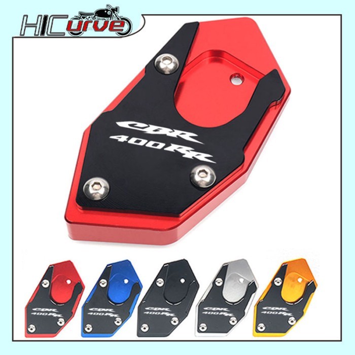 Motorcycle Side Stand Extension Kickstand Enlarged Plate For HONDA CBR400RR CBR 400RR CBR 400 RR 20