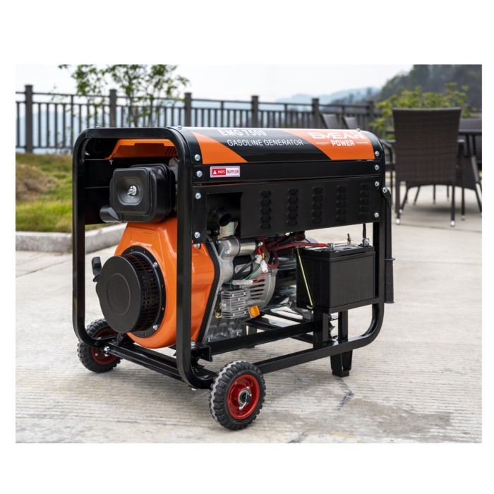5kva Generator Set Petrol 6 Kilowatt Household Generator Gasoline 5kw To 6kw Silent Gasoline Genera