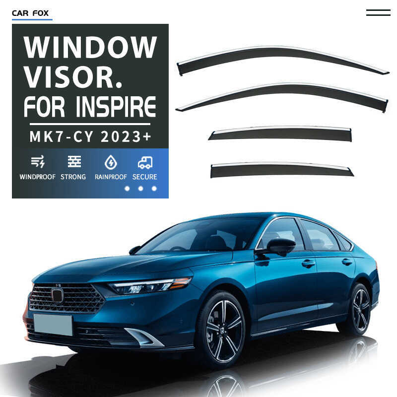 เหมาะสําหรับ Honda Inspire Inspire Window Deflector INSPIRE กระจกบังแดด