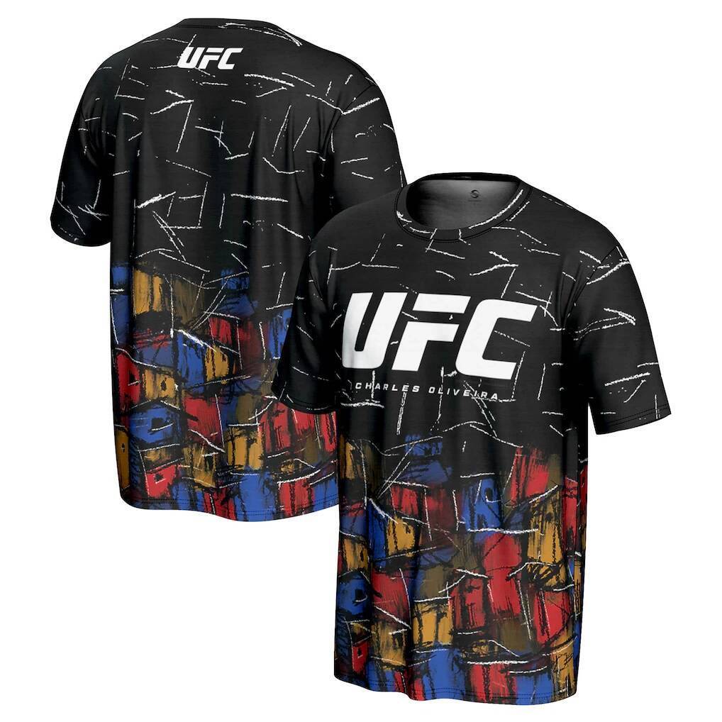 เสื้อยืดลําลองแห้งเร็วสำหรับมวย UFC ออกแบบสำหรับคนรักกีฬา พร้อมสายสะพายแบบคล้องคอ