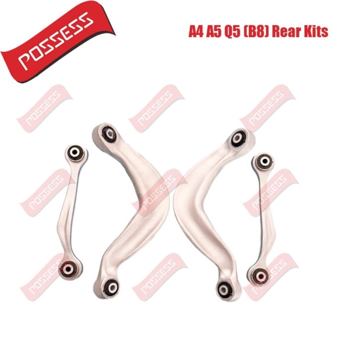 4 Pieces Rear Suspension Control Arm Kits For Audi A4 8K2 8K5 8KH B8 A5 8F7 8TA Q5 A6 C6 A7,8K05053
