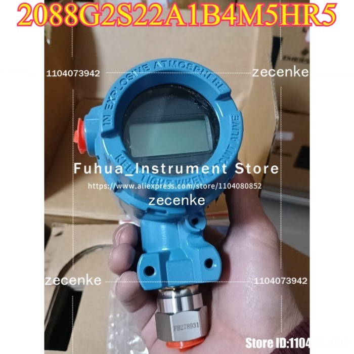 1PC New Rosemount transmitter 2088G2S22A1B4M5HR5, maximum working pressure 1.0MPa, calibration rang