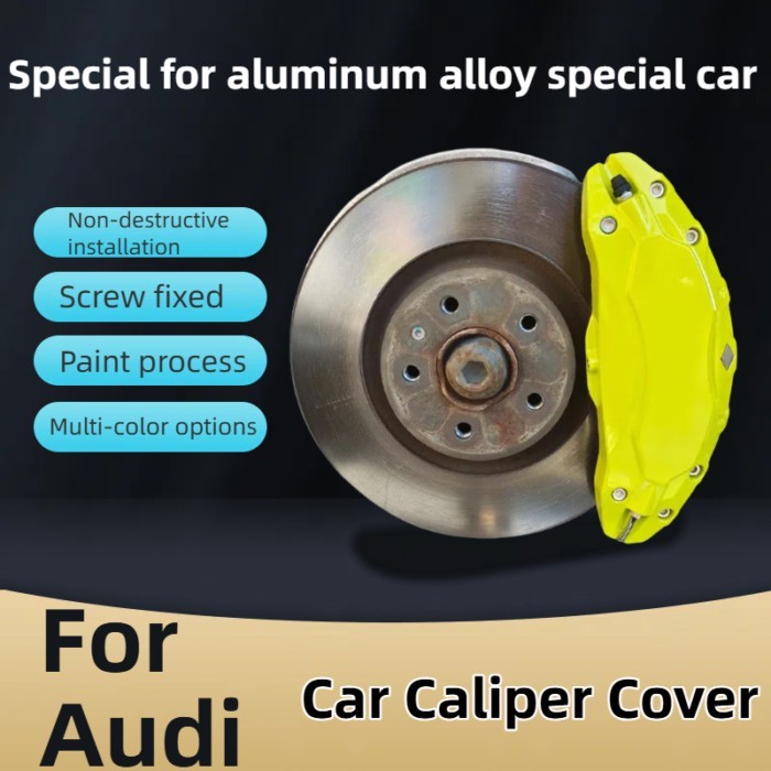 For Audi Car Caliper Cover Fit A3 A4 A5 A6 A7 A8 Q2 e-tron Q3 sportback Q4 e-tron Q5 sportback Q5 e