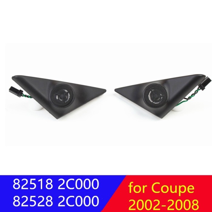 Triangular tweeter side tweeter Speaker for hyundai Tiburon Coupe 2003-2008 825182C000 825282C000 8