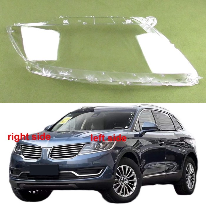 For Lincoln MKX 2014 2015 2016 2017 2018 Headlight Cover Transparent Headlamp Lamp Shell Replace Or