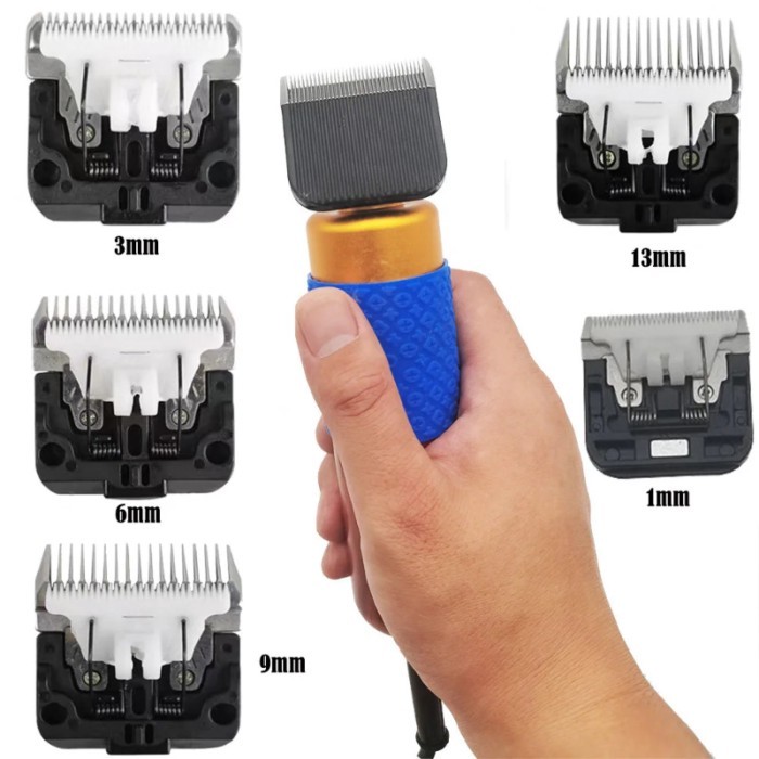 1Pcs Original Pet Clipper Blade 3/6/9/13mm Ceramic Cutter Head For AOBO VS888 MDB22 Cat Grooming Do