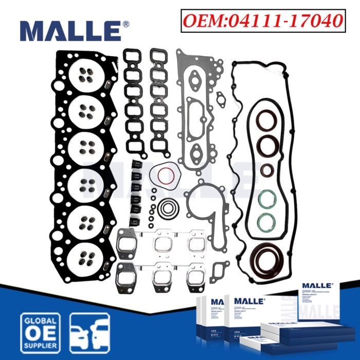 1HD FT 24V Engine Overhaul Gasket Kit For Toyota Land Cruiser 4.2L 1HDT Auto Parts Car Accessories