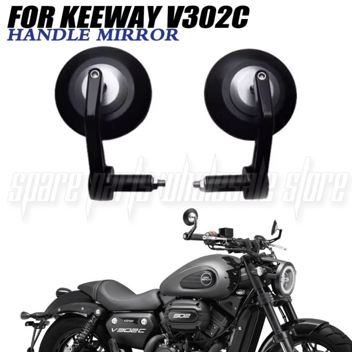 For KEEWAY V302C V302 C V 302 Motorcycle Accessories Handlebar rearview mirror Left and right rearv