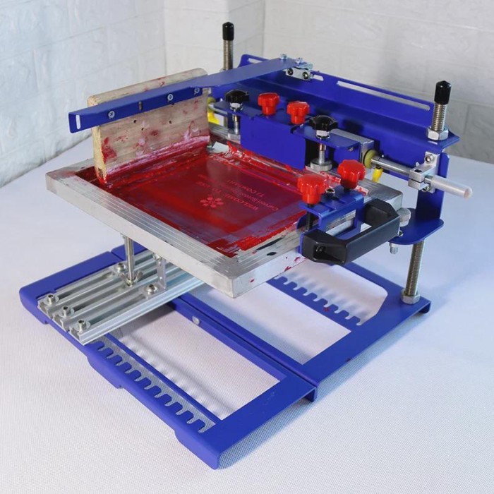 220v New QMH120 Curved Screen Printing Machine Manual Screen Printing Machine Screen Printing Table