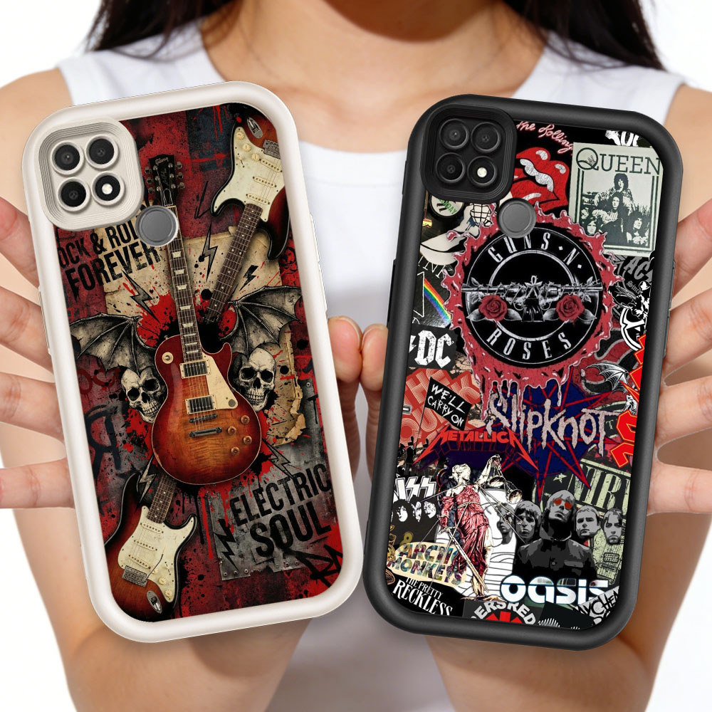 TT-76 Rock Bandเคสโทรศัพท์บางRealme Narzo C21Y 8S C25Y C25S C12 8 30A C21 C15 C25 20 Pro 5G 4G