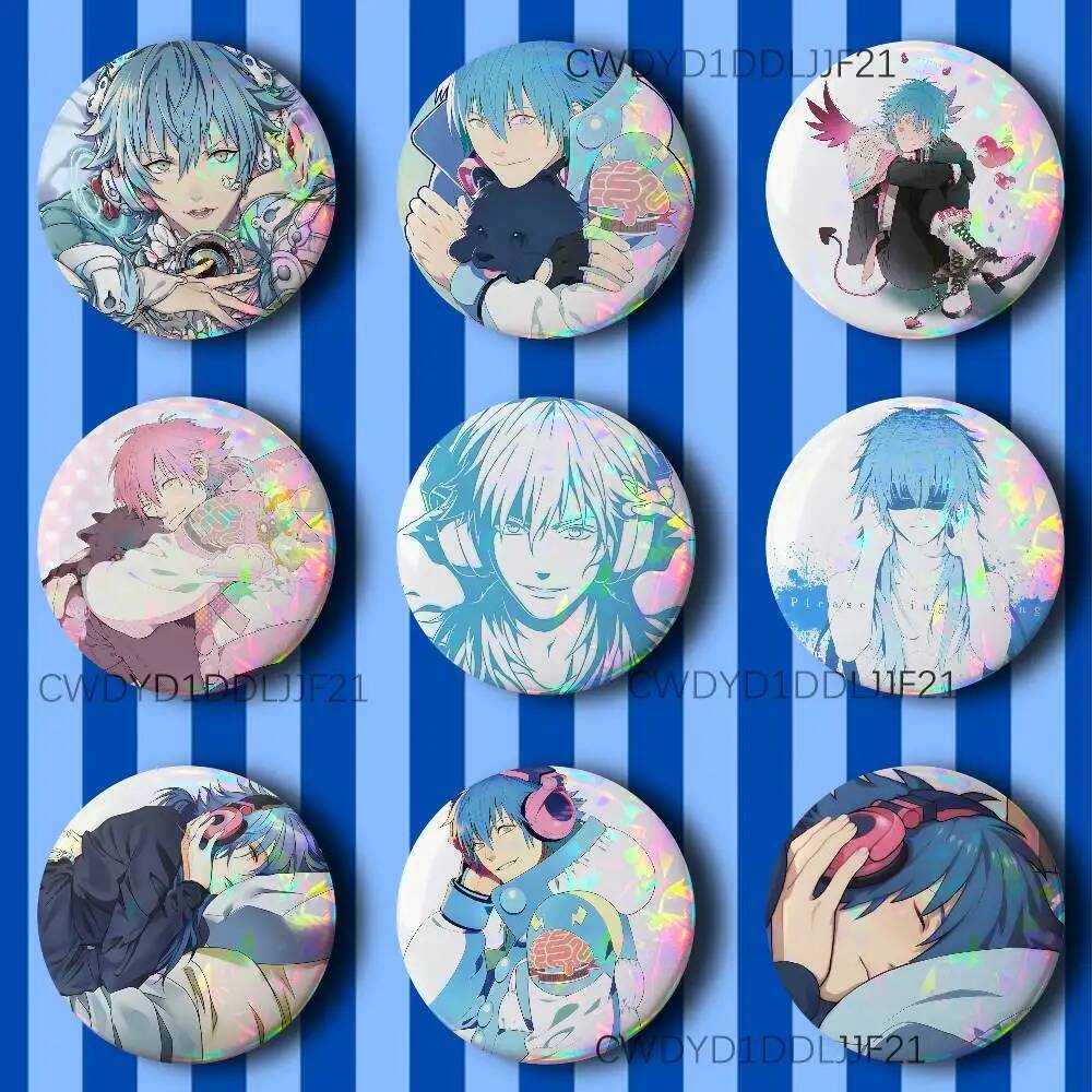 Aoba Seragaki D-DRAMAtical Murder Pin ปุ่มสำหรับกระเป๋าเป้ และของขวัญสำหรับแฟนคลับหรือเพื่อน