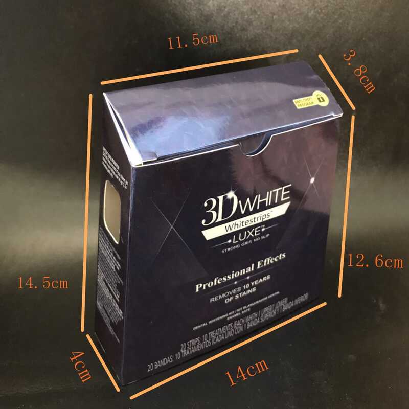 ยาสีฟัน 3DWHITE 5 ถุง 10 ยาสีฟัน ยาสีฟัน 3D ลบยาสีฟันการปนเปื้อนสีเหลืองปกแข็ง