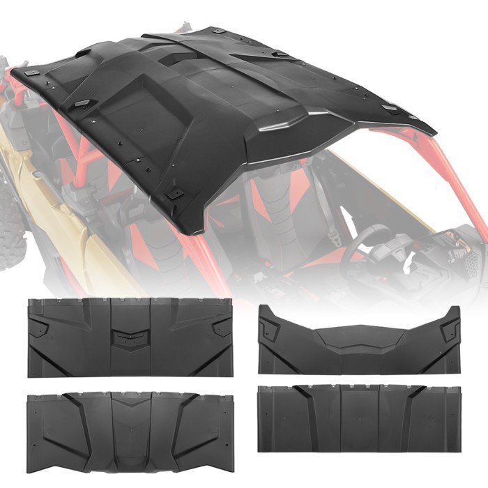 UTV Combination Hard Roof Top #715003750 for Can Am Maverick X3 Max X DS RS MR TURBO RR 2017-2025 4