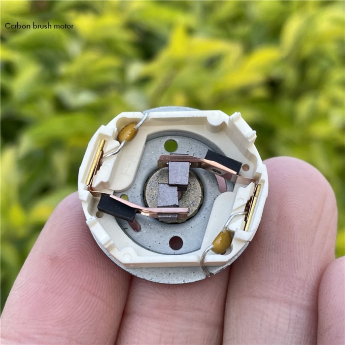 3.7V-18V 13650 rpm DC Motor Carbon Brush High Torque Magnetic Electric Motor, Sprayed Rotor for Toy