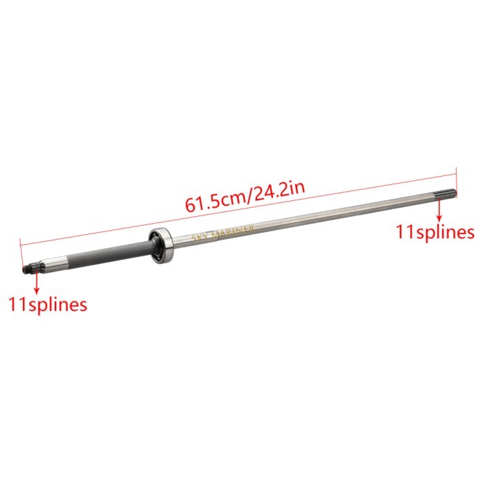 350-64301 Driver Shaft（Short ） For Tohasu Outboard Motor 2T 9.9HP 18HP 15HP boat motor 350-64301-0