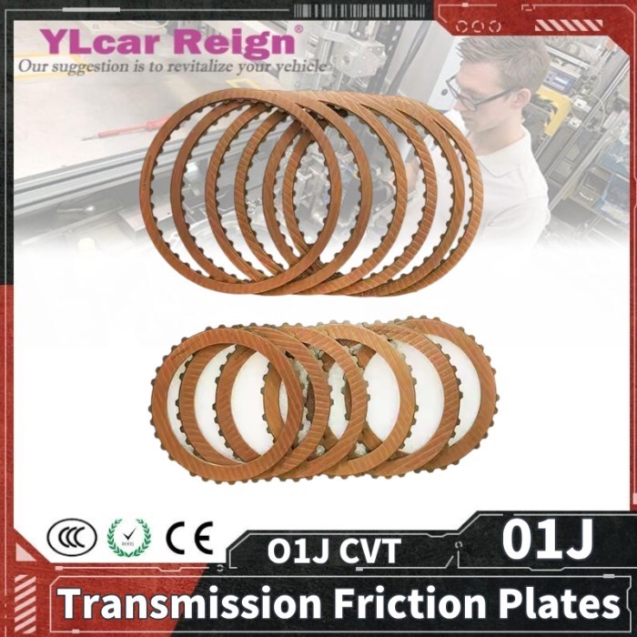 01J O1J CVT Automatic Transmission Clutch Plate Friction Plate Gearbox Disc Kit For Audi A4 A6 B7 C