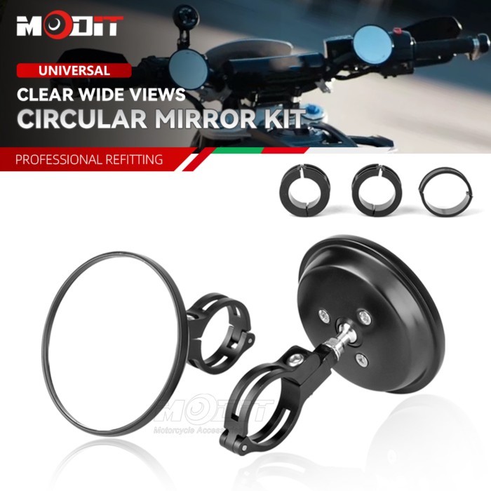 Motorcycle Trail Mirrors For Husqvarna Svartpilen 801 401 125 Blind Spot Mirror 360 ° Adjustable Ha