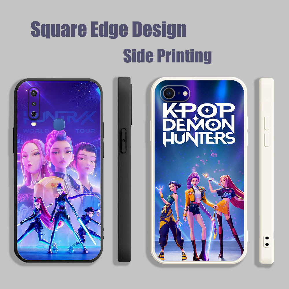 สําหรับVivo V25E Y53 V11i Z3i Y51A Y31 2021 Kpop Demon Hunters CastอะนิเมะRumi Zoey UPC05 เคสโทรศัพท