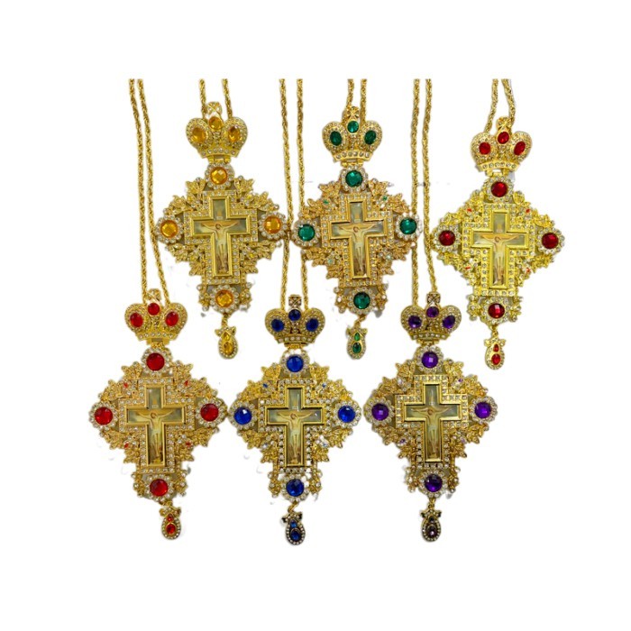 Επιστήθιος Σταυρός Πρωτοπρεσβυτέρου Pectoral Greek Orthodox Cross for Priests High Quality Pectoral