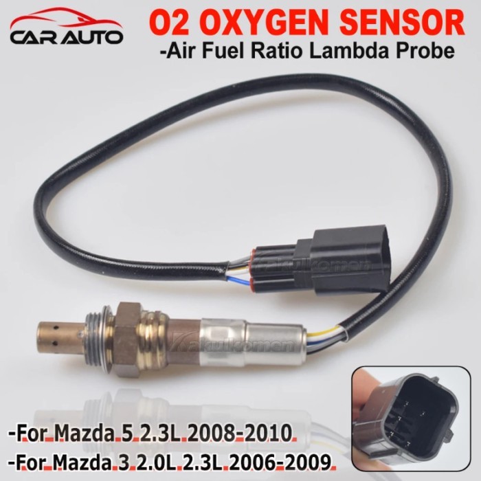 Car Front Exhaust Gas Oxygen Sensor Lambda AIR FUEL RATIO O2 SENSOR for Mazda 3 5 2.0L 2.3L LFL7-18