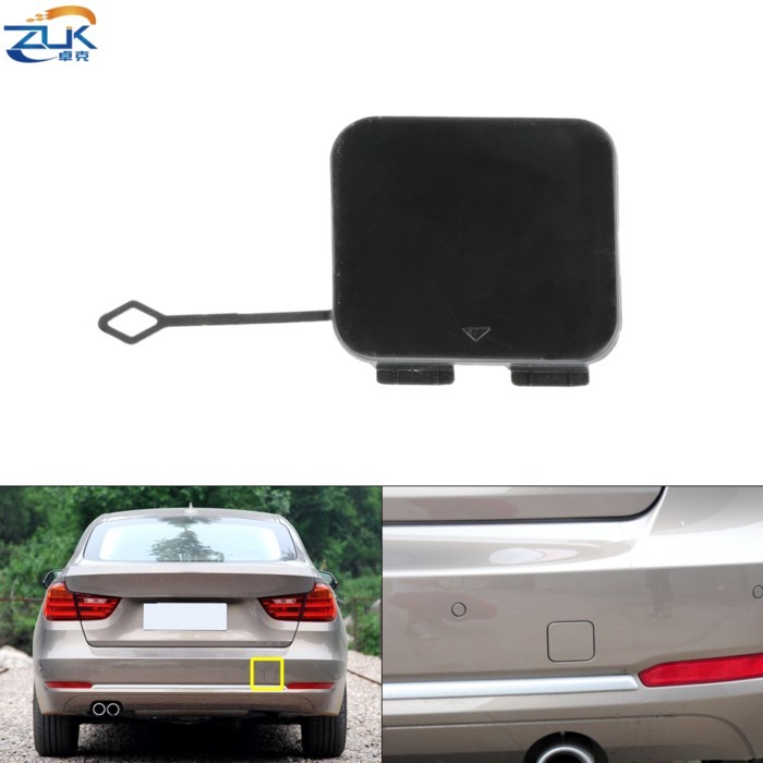 ZUK Rear Bumper Towing Hook Cover For BMW 3 Series F34 GT 318d 320d 320dX 320i 325d 328i 330d 330dX