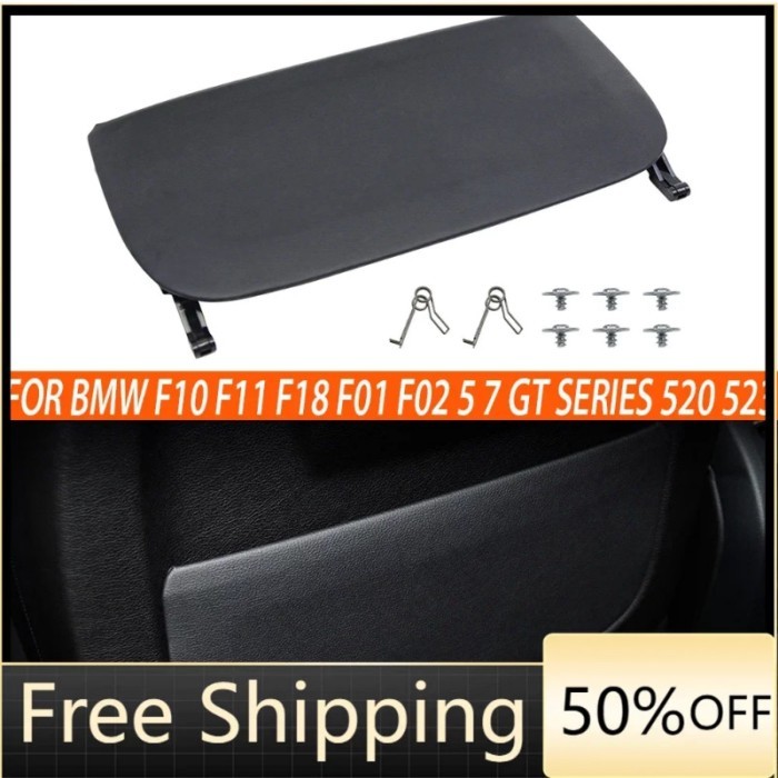 Car Interior Seat Leather Backrest Storage Panel Cover Seat Back Trim Panel for bmw f10 F11 F18 F01