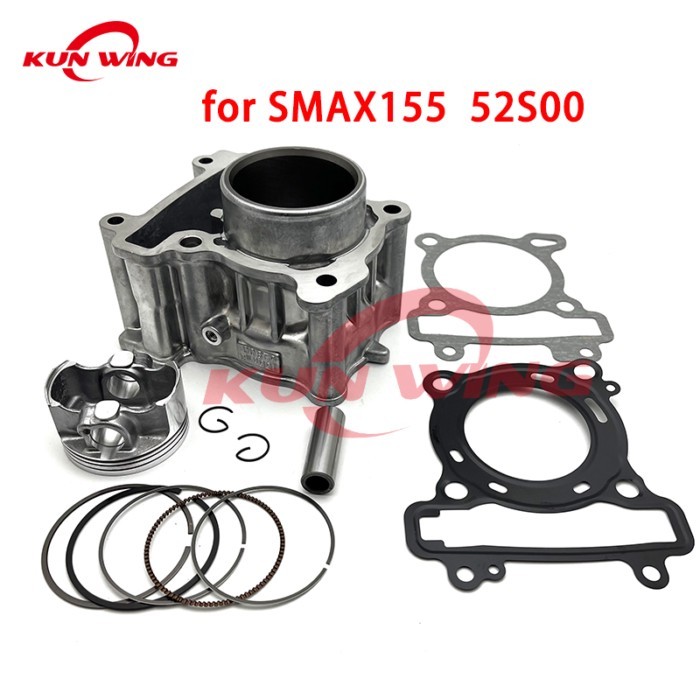 Cylinder Piston Ring Kit for YAMAHA SMAX155 SMAX 155 52S FORCE 155 LMAX150 52S-E1311-00 Motorcycle