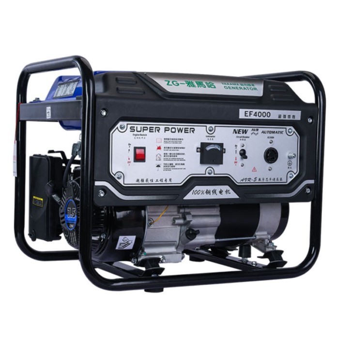 3KW Hand-operated Start Small Gasoline Generator Household Single-phase 220V