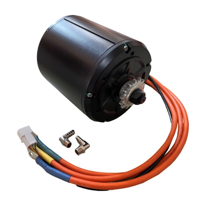 QS 138 90H 4000W Water cooling PMSM Mid-drive Motor
