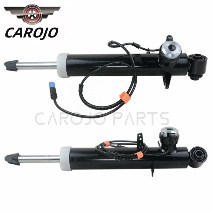 37106875087 37126863175 Pair Rear Left/Right Shock Absorber for BMW X5 F15 X6 F16 w/ Electrice Sens