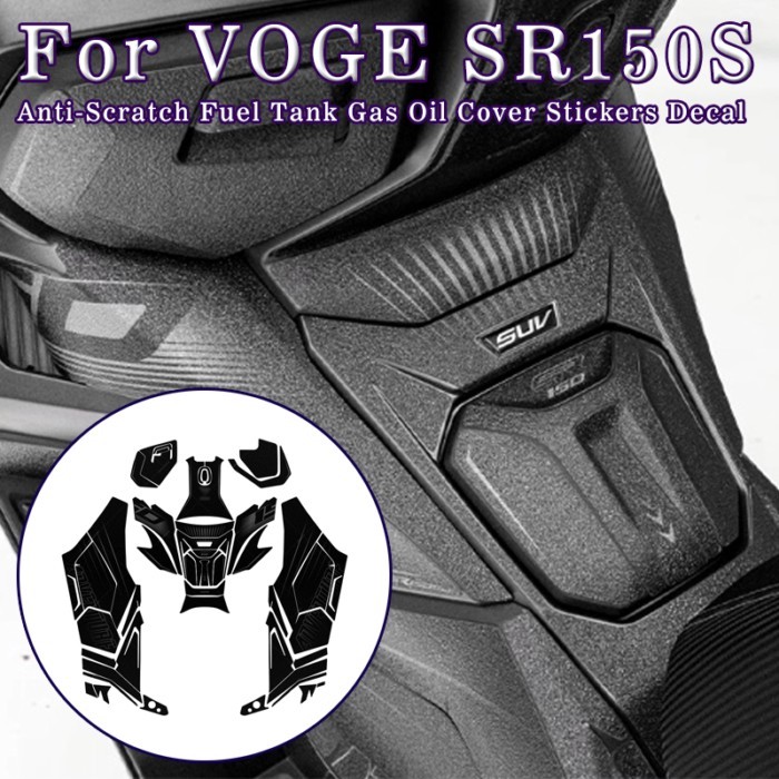 For VOGE SR150S SR 150S SR150 S 2025 Motorcycle Anti-Scratch Fuel Tank Stickers Decal Gas Oil Cover