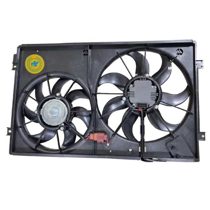 1K0121207BB 1K0959455CT 1K0959455DG Radiator AC Condenser Cooling Fan For Audi A3 Volkswagen PASSAT